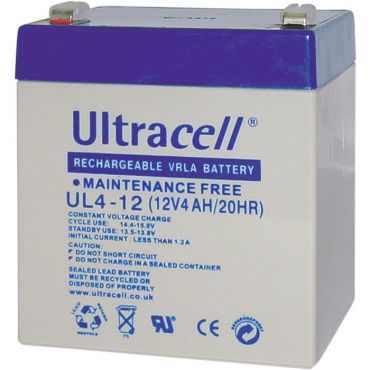 Оловни батерии Ultracell 12V 4Ah F1