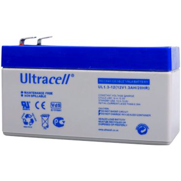 Оловни батерии Ultracell 12V 1.3Ah F1