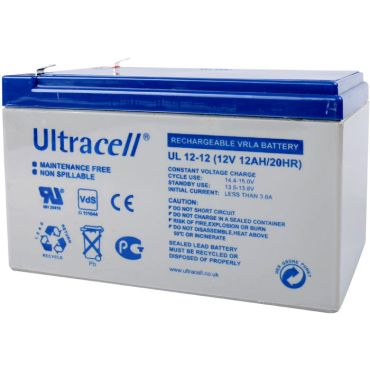 Оловни батерии Ultracell 12V 12Ah F1