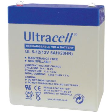 Оловни батерии Ultracell 12V 5Ah F1 9