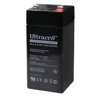 Оловни батерии Ultracell 4V 4.5Ah F1