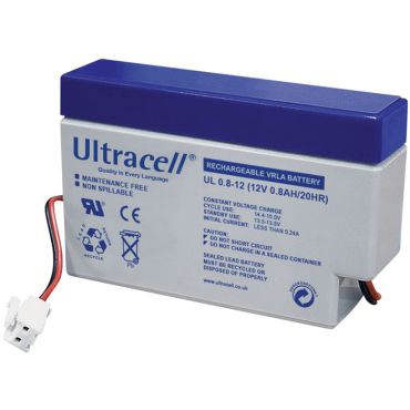 Оловни батерии Ultracell 12V 0.8Ah JST
