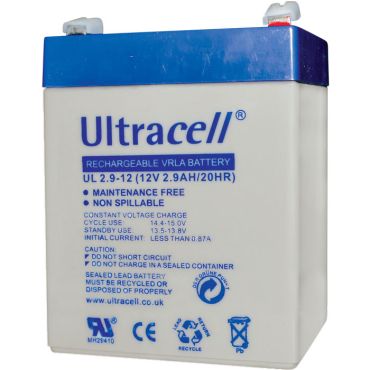 Оловни батерии Ultracell 12V 2.9Ah F1