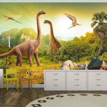 Самозалепващ се фототапет - Динозаври