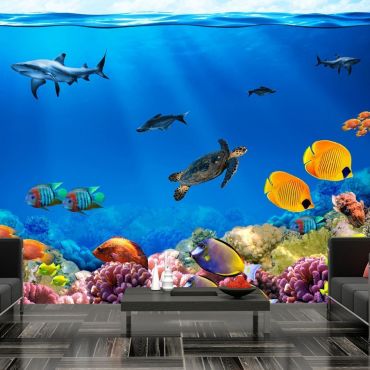 Самозалепващ се фототапет - Подводно царство
