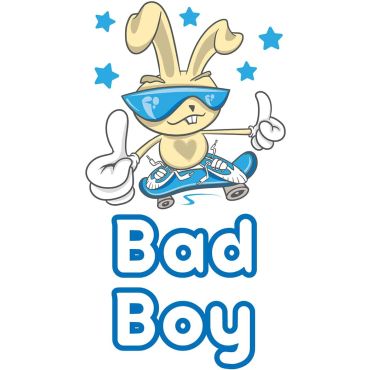 Декоративни стикери за стена Bad Boy XS
