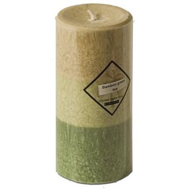 Ароматизирана свещ багажник "bamboo green tea" 15cm