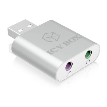 Външна звукова карта USB 2.0 ICY BOX AC527