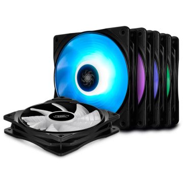 Вентилатор настолен компютър Deepcool RF 120M 5 в 1 LED