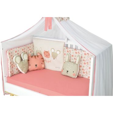 Комплект от 3 декоративни възглавници Bunny Bebe Stars