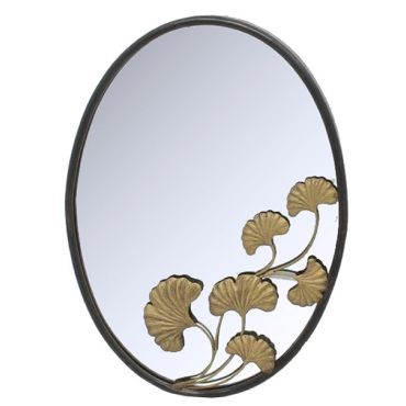 Метален огледало gold-flower