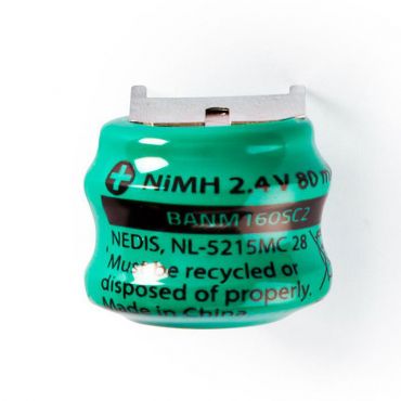 Презареждащи се батерии Nedis BANM160SC2 80mAh Ni-MH Единична / Двойна PIN 2.4V