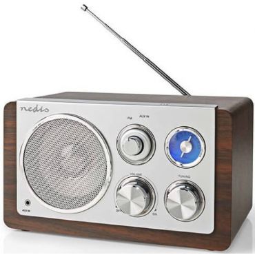 Настолно аналогово радио – Nedis SPBB100WT
