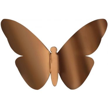 Декоративни стикери за стена Bronze Butterflies 3D Ango