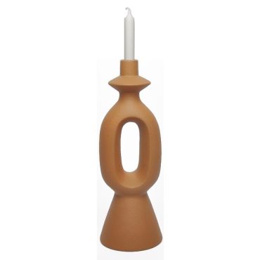 Керамичен свещник Brown