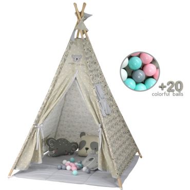 Детска палатка Bebe Stars Panda