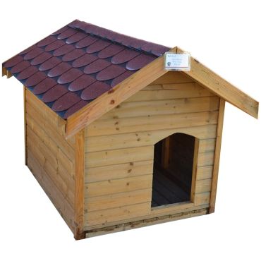 Дървена къща за кучета Boubi