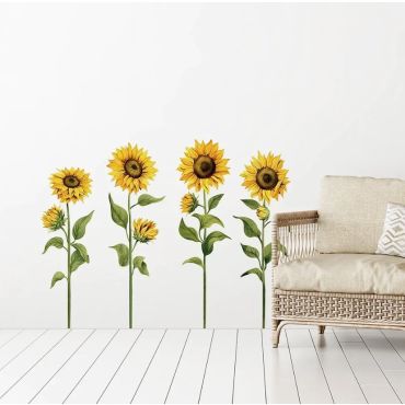 Декоративни стикери за стена Sunflowers L