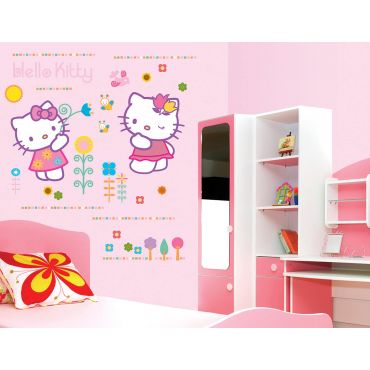 Декоративни стикери за стена Hello Kitty II XL Ango