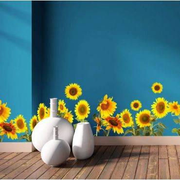 Декоративен стикер за стена Sunflower