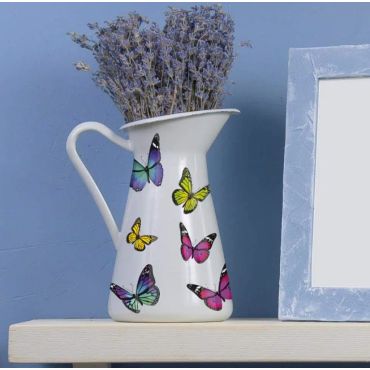 Ανάγλυφα αυτοκόλλητα τοίχου Colourful Butterflies
