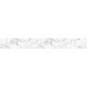 Kitchen wall protection edging White Marble