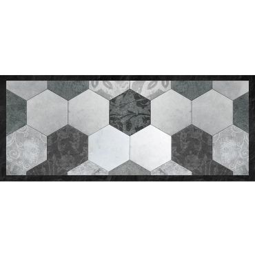 Мат бегач Grey Exagons