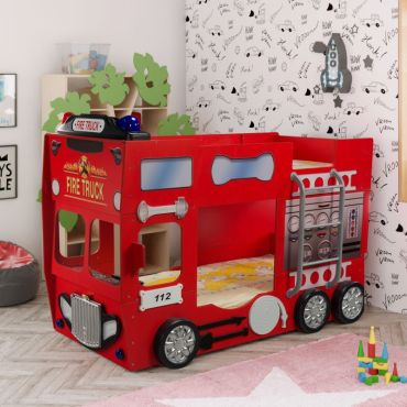 Двуетажно легло Fire Truck 