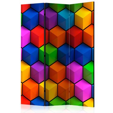 3-частичен сплитер - цветни геометрични кутии [разклонители за стойки]