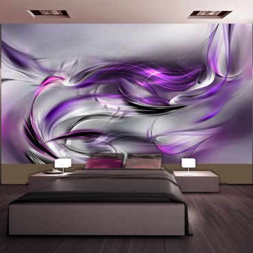 XXL тапет - Purple Swirls II 500x280