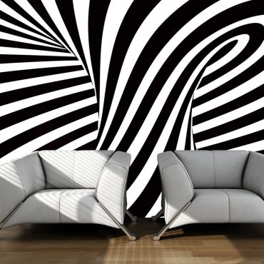 гоблен - оптично изкуство: черно и бяло
