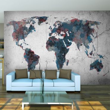 гоблени - Карта на света на стената