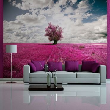 тапет - пурпурна поляна