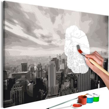 Направете своя собствена картина върху платно - Грей Ню Йорк 60х40