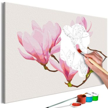 Направете своя собствена картина върху платно - Floral Twig 60x40