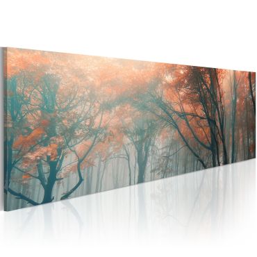 Платнен печат - Есенна мъгла 120х40