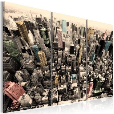 Платнен печат - Най-високите сгради в Ню Йорк 60x40