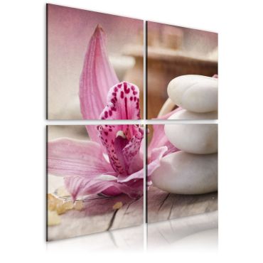 Платнен печат - Орхидея и дзен