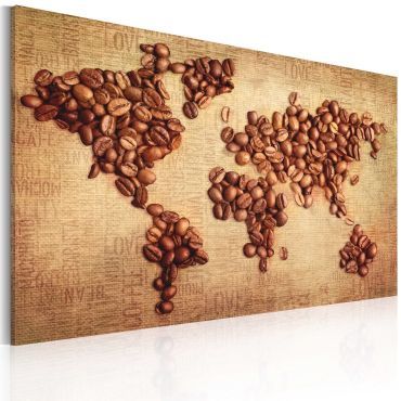 Платно печат - кафе от цял ​​свят