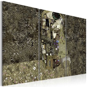 Печат върху платно - вдъхновение на Klimt - Love 120x80