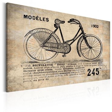 Печат върху платно - N- 1245 - Велосипед