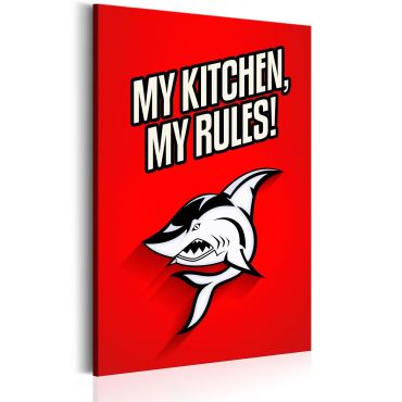 Платнен печат - Моята кухня, моите правила!