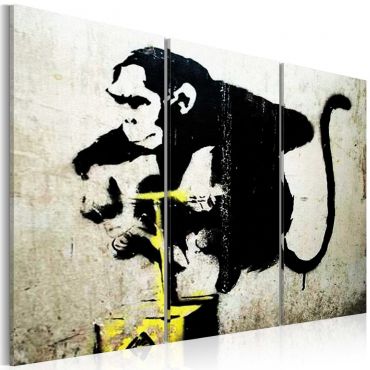 Canvas Seal - Monkey TNT Detonator от Banksy