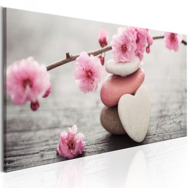 Печат на платно - Дзен: Черешови цветове