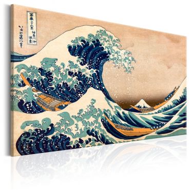 Canvas Seal - Голямата вълна край Канагава (Възпроизвеждане)