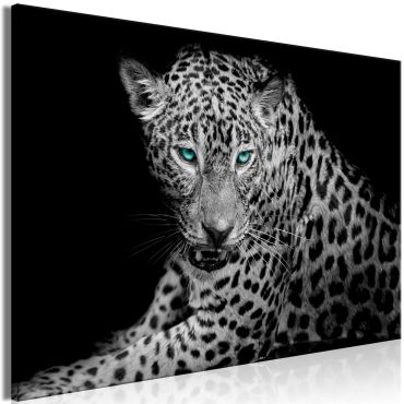 Платнен печат - Леопардов портрет (1 част) Широк