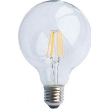 Лампа LED Filament E27 G80 8W 4000K