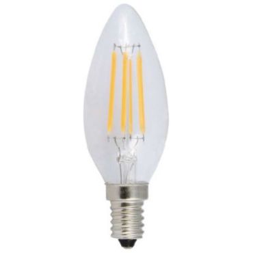 Лампа LED Filament E14 Candle 6W 6500K
