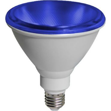Лампа LED E27 PAR38 15W Blue
