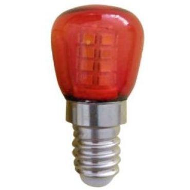 Лампа LED E14 T26 1W Red Mini